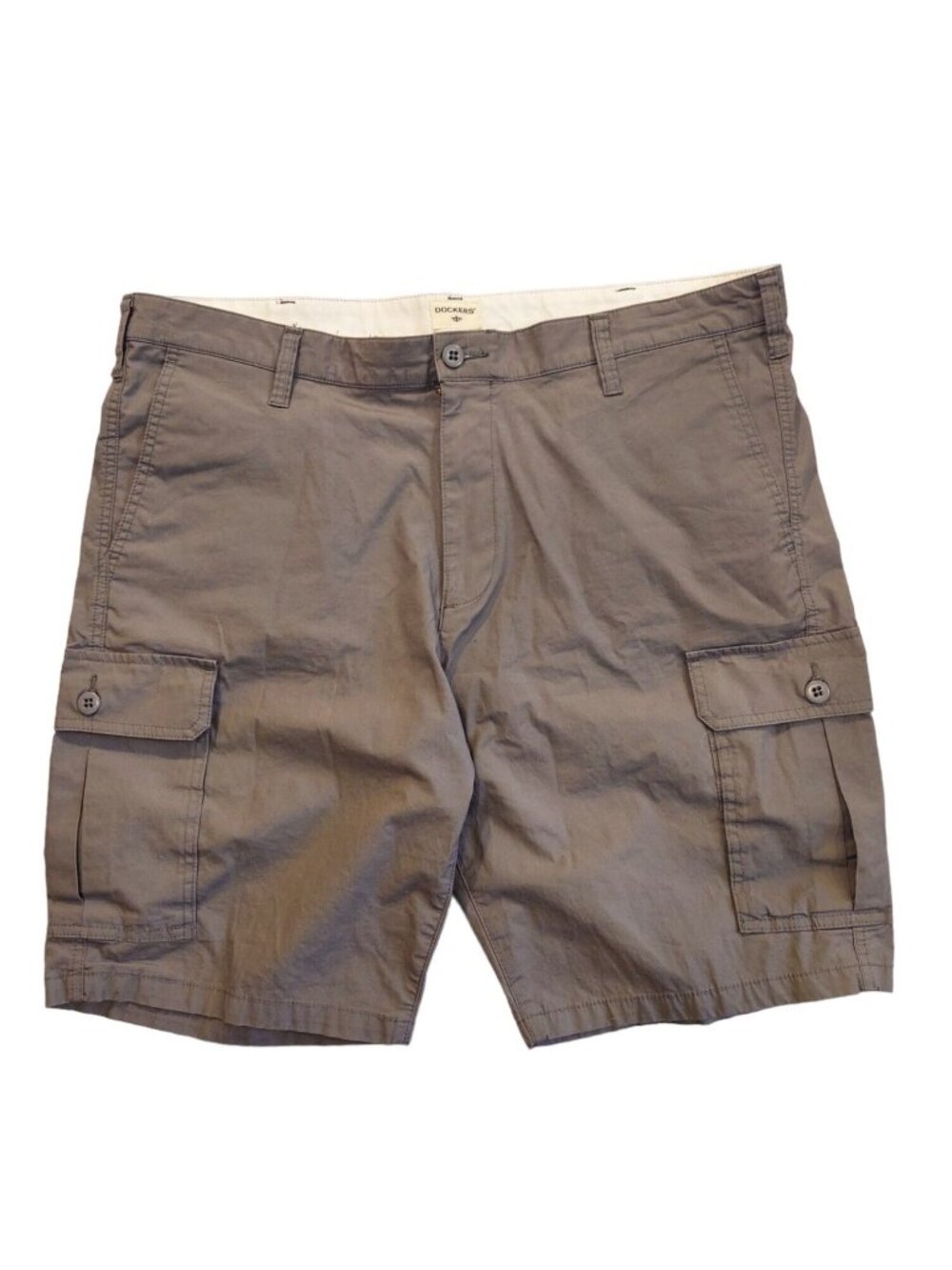 Dockers Shorts Mens 40 Dark Gray Cargo Cotton casual outdoor gorpcore vacation